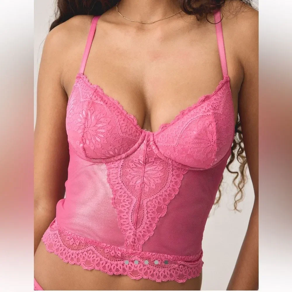 Free People x Mucci Elettra Corset Cami